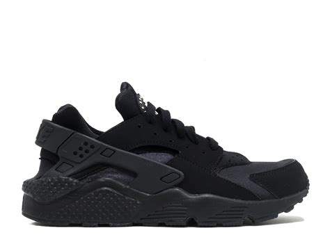 air huaraches boys black white.